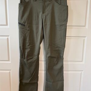 KUIU Olive Green Straight Leg Pants